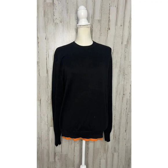 Ben Sherman Men's Size Medium Long Sleeve Casual Black‎ Pullover Sweater - Picture 1 of 6